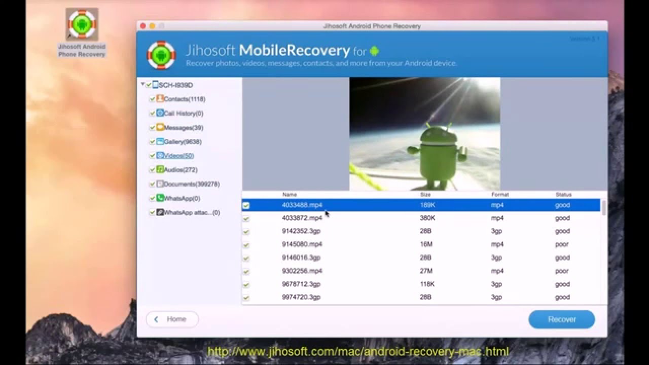 android recovery program for mac